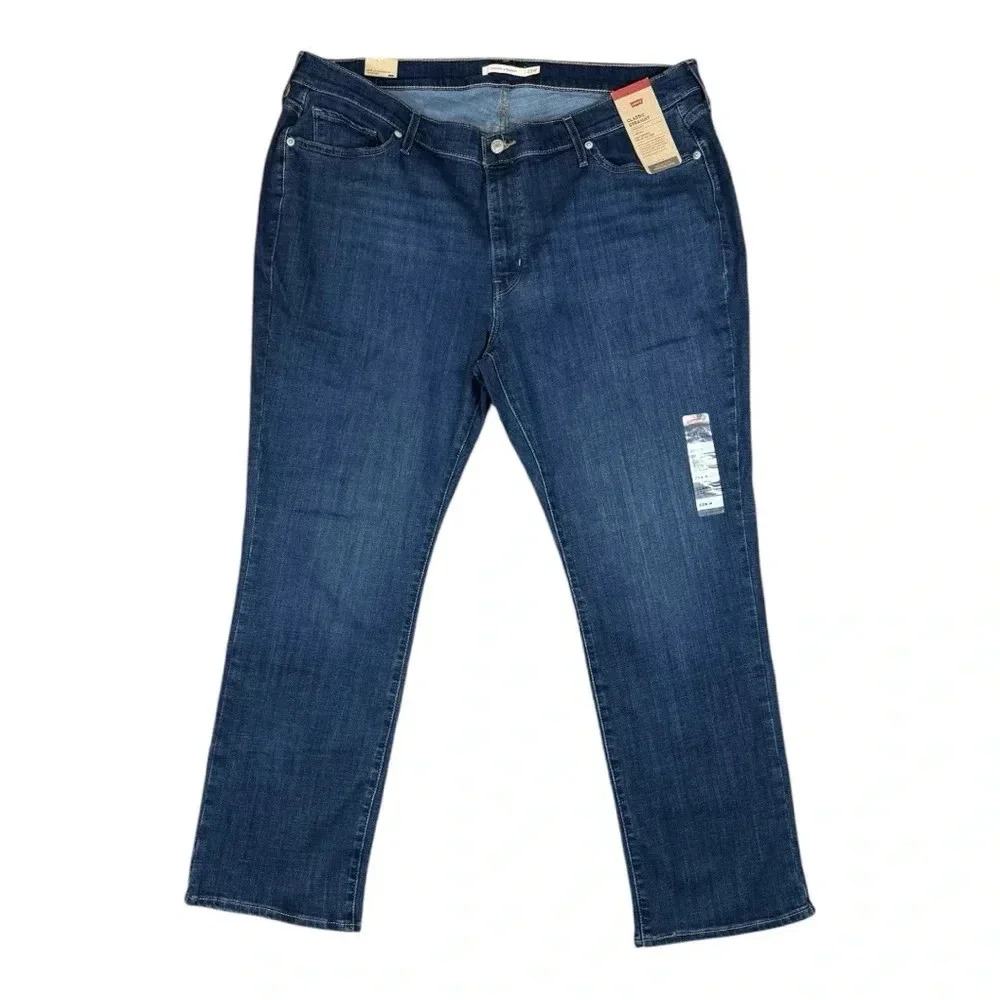 Levi's Trendy Plus Size Classic Straight Leg Jeans 22W M